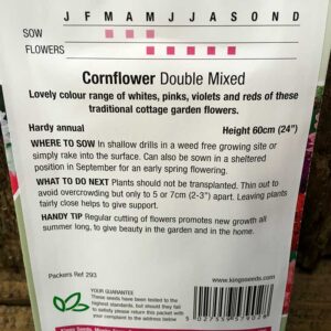 Cornflower Double Mixed