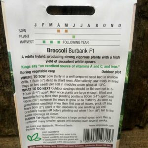 Broccoli Sprouting Burbank F1