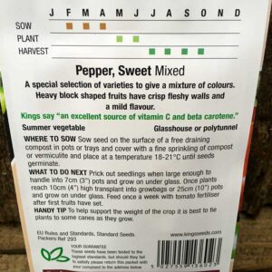 Pepper (Sweet) Mixed