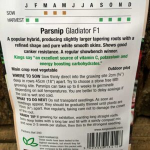 Parsnip Gladiator F1
