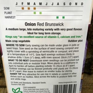 Onion Red Brunswick