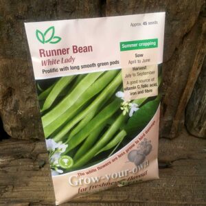 Runner Bean White Lady