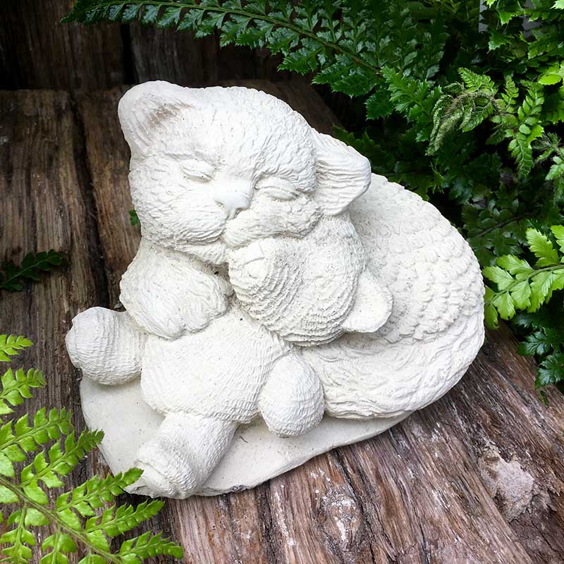 Cat with Teddy - Image 3