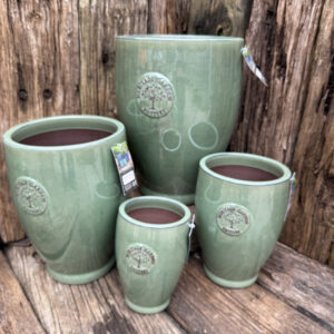 Heritage Edna Pot – Tall Green
