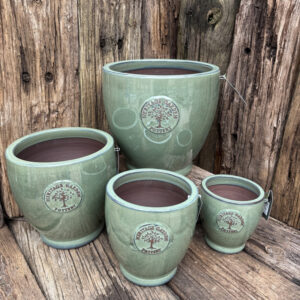 Heritage Edna Pot – Medium Green