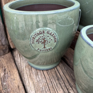 Heritage Edna Pot – Medium Green